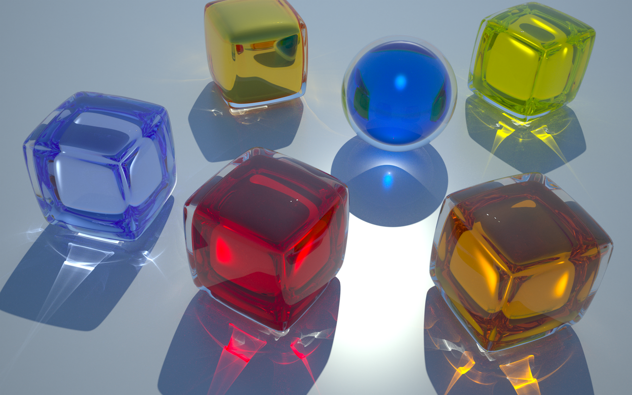 cubes and orb